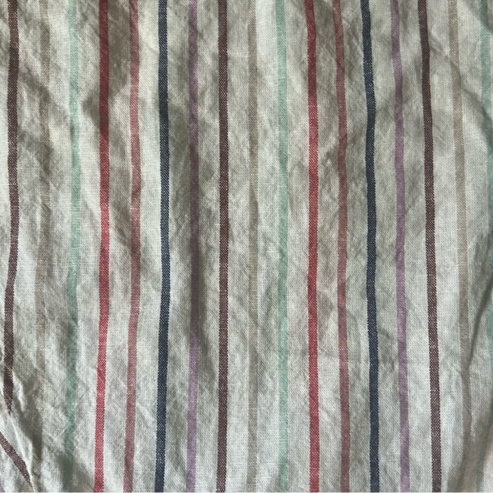 Gap White With Multi-Colored Stripes Sleeveless T… - image 3